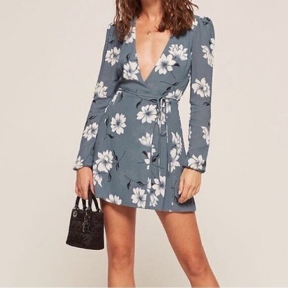 Reformation Dresses & Skirts - Reformation Frederica Polk Wrap Dress